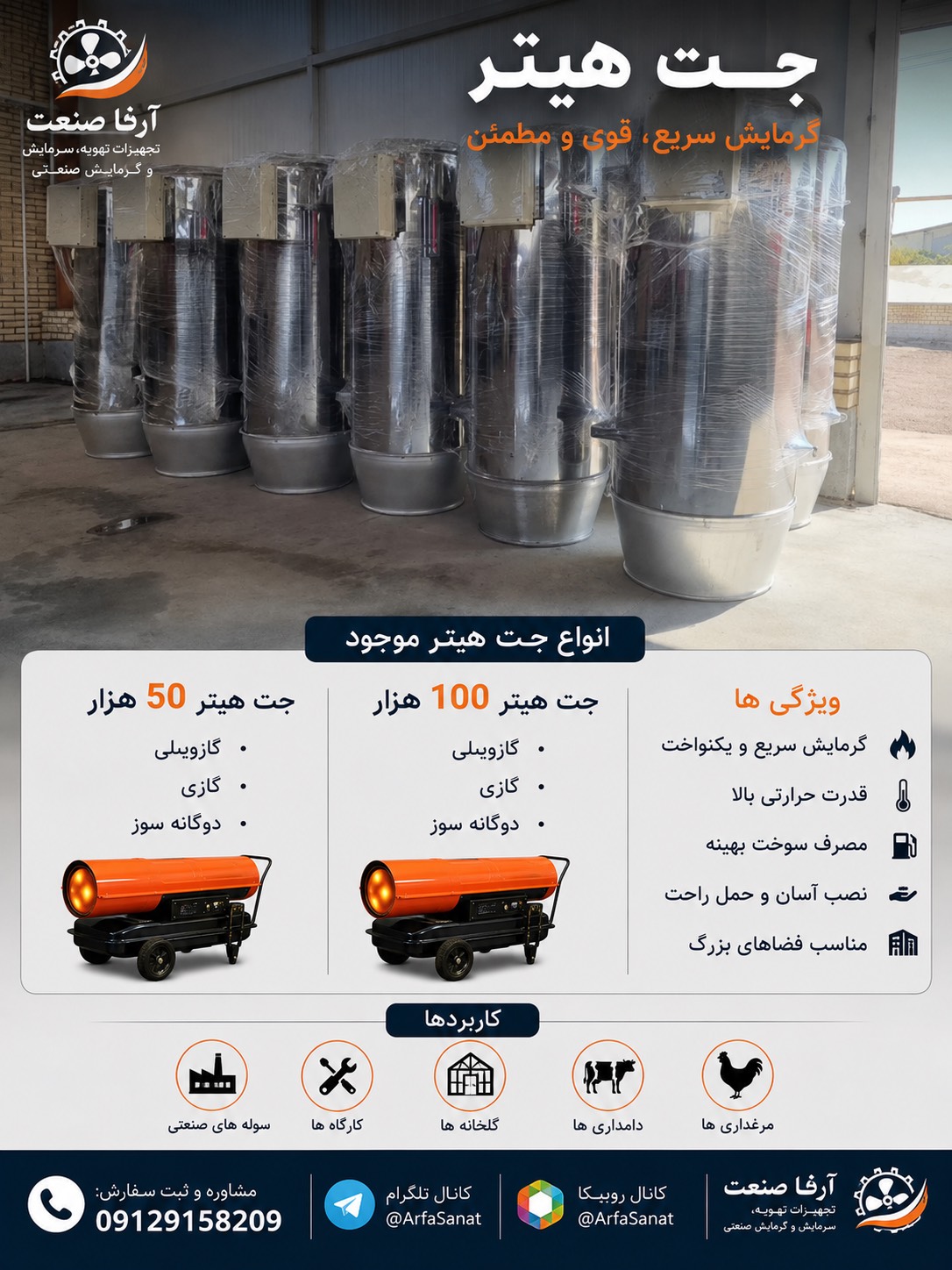 هیتر گلخانه ای